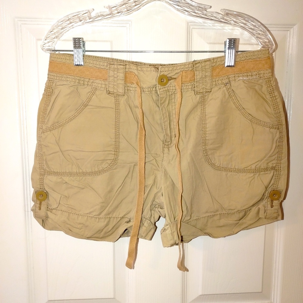 Tan Shorts Size 8